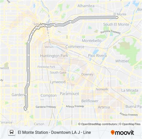 Metro J Line 910/950 Bus Schedule .